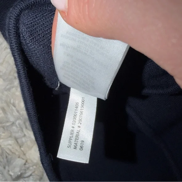 Ralph Lauren combed cotton navy knit polo sweater blazer M - Picture 5 of 5